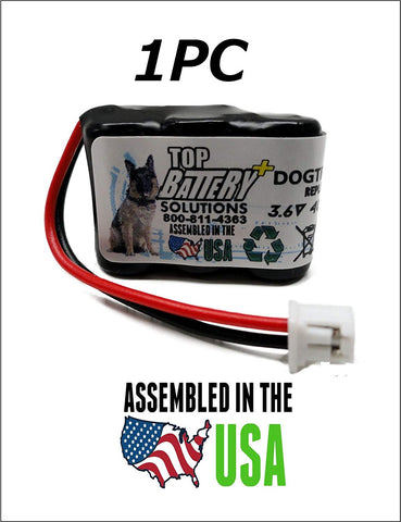 Replacement Battery for Dogtra BP-20R Dog Collar 300M 302M 7000M 7002M Receiver, - Top Battery Solutions