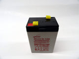 10PC 6V 5AH Rechargeable Sealed Lead Acid (SLA) Battery for Exit Light