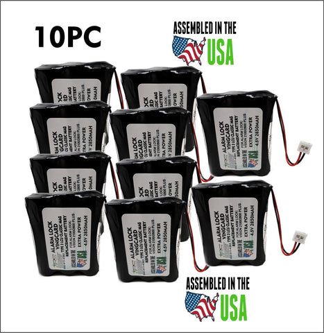 10PC VingCard Type 3 LCU Classic Mag REPLACEMENT BATTERY - Top Battery Solutions
