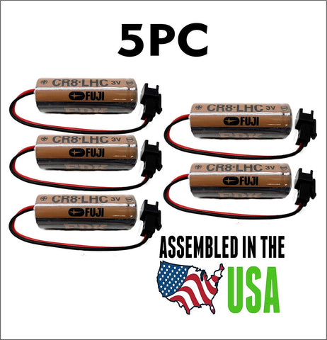 5PC Fuji CR8-LHC Battery 3V Automatic Flusher - Top Battery Solutions