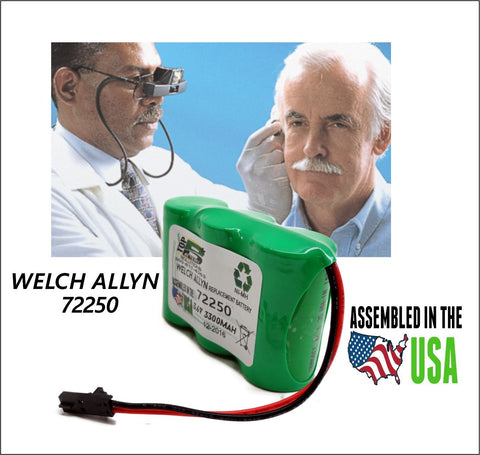 Welch Allyn 72250 Rechargeable Medical Battery - Top Battery Solutions