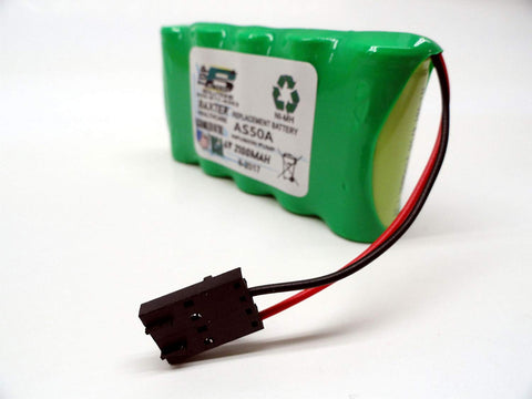 2PC Baxter Healthcare AS50A Replacement Medical Battery - Top Battery Solutions