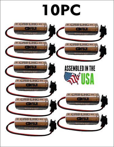 10PC Fuji CR8-LHC, toto  Battery 3V Automatic Flusher - Top Battery Solutions