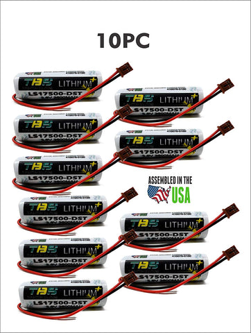 10pc Denso REPLACEMENT BATTERY LS17500-DST Battery 3.6V Lithium PLC - Top Battery Solutions