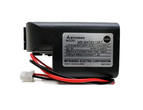 Mitsubishi MR-BAT6V1SET - MR-J4 - 2CR17335A WK17 Battery 6V PLC