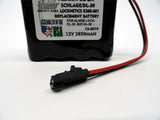 10PC DL-30 12V 2850mAh Battery Pack for Locknetics - K380-001 (Copy) (Copy)
