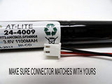 10PC at-lite 24-4009 Interstate ANIC0625 Emergency Light Replacement Battery