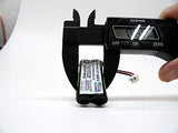 2PC Pager Replacement Battery Crystalcall HME5170A, Crystalcall HME5170A-LTK, Ntn Communications LT2001
