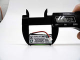 2PC Pager Replacement Battery Crystalcall HME5170A, Crystalcall HME5170A-LTK, Ntn Communications LT2001