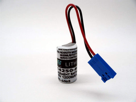 LS14250-RR, 3.6 Volt, 1200 mAh, Rexroth PLC Replacement Battery - Top Battery Solutions