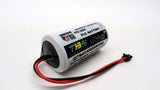 Mitsubishi Q7BAT, CR23500SE 3V 5000mAh PLC Replacement Battery