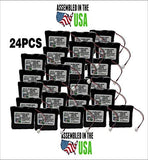 24PCS Replacement SAFLOK A28110 6V Hotel Door Lock Battery Fits 884952, A28110, A28100, DL-12/4, HTL-11/13, Intellis, MT
