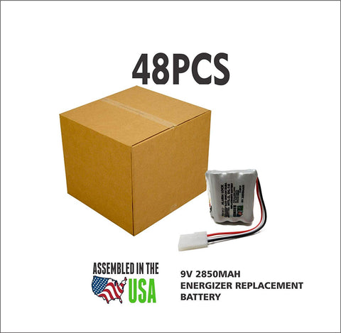 48pc Kaba Ilco Unican 502238, DL-16 Replacement Battery for Electronic Door Lock