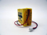 5PC Unitech AA900mAh 9.6V Battery Emergency Light 9.6V 1.1Ah NiCD