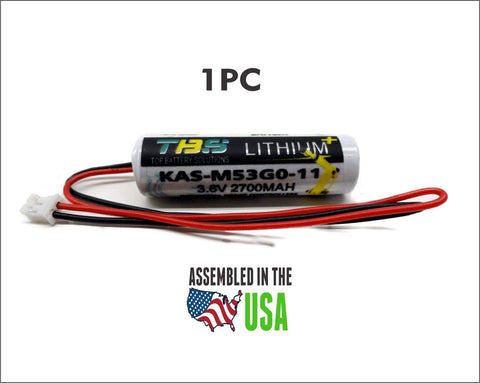 Yamaha KAS-M53G0-11 replacement Battery 3.6V Lithium PLC - Top Battery Solutions
