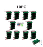 1OPC 4/V80H 3 Pin 4.8V 80mAh NiMH Battery VARTA 55608304059 Replacement Battery for GPS Terminal, GPS-Tracker