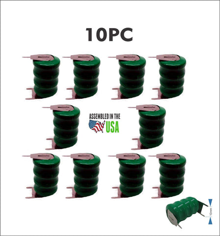 1OPC 4/V80H 3 Pin 4.8V 80mAh NiMH Battery VARTA 55608304059 Replacement Battery for GPS Terminal, GPS-Tracker