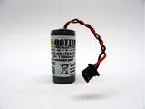 2pc Mitsubishi Q6BAT,CR17335SE-MC Battery 3.0V Lithium PLC