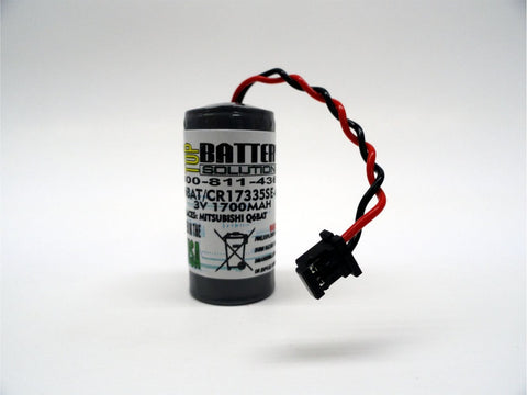Mitsubishi Q6BAT,CR17335SE-MC Battery 3.0V Lithium PLC - Top Battery Solutions