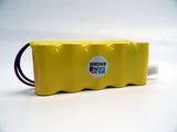 3PC LITHONIA ELB0601N REPLACEMENT BATTERY