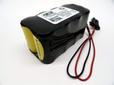 2pc Okuma E5503-377-001,8N-1200SCK; 9.6V, 1200mAh REPLACEMENT Battery