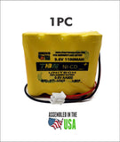 Unitech AA900mAh 9.6V Battery Emergency Light 9.6V 1.1Ah NiCD