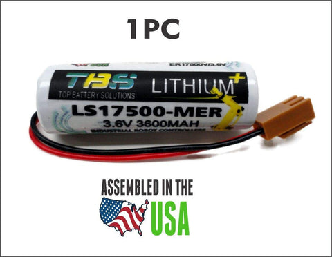 Mitsubishi/DENSO/TOSHIBA LS17500MER, ER17500V/3.6V REPLACEMENT Battery 3.6V Lithium PLC