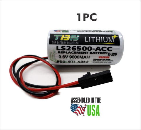 1PC Replacement Battery for Schneider Electric Accutech AP10 DP20 GP10,LS26500-ACC