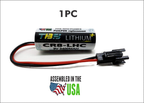 Fuji CR8-LHC REPLACEMENT Battery 3V Automatic Flusher - Top Battery Solutions