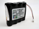 1866 PCS Replacement SAFLOK A28110 6V Hotel Door Lock Battery Fits 884952, A28110, A28100, DL-12/4, HTL-11/13, Intellis, MT