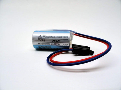 10PC Mitsubishi ER17330V/3.6V,A6BAT-MRBAT Battery 3.6V Lithium PLC - Top Battery Solutions