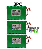 3PC CAS MEDICAL 940X MONITOR, NIBP 730, NIBP 740, NIBP 750 MONITOR, 03-08-0450, CAS MEDICAL 120336, CAS MEDICAL 6036 replacment battery