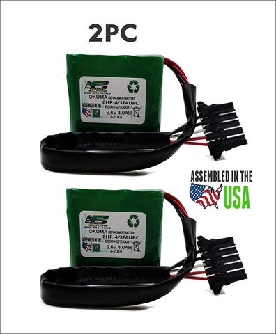 2PC 8HR-4/3FAU PC,8HR-4/3FAUPC,E5503-07E-001 Okuma Battery replacement