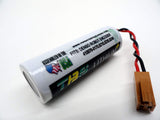 2PC Denso LS17500-DSR REPLACEMENT Battery 3.6v Lithium PLC