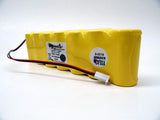 3pc Hubbell - Dual-Lite 93011385 Replacement Battery