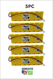 5pc Hubbell - Dual-Lite 93011385 Replacement Battery