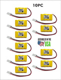 10PC New Replacement Lithonia ELB0501N Battery