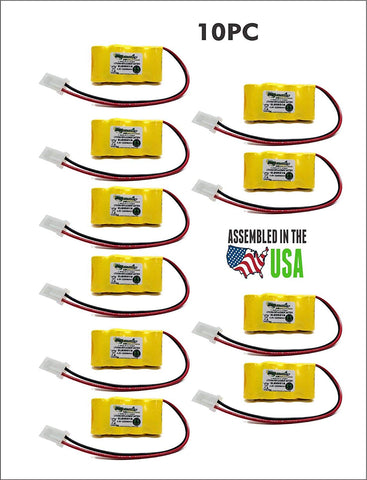 10PC New Replacement Lithonia ELB0501N Battery