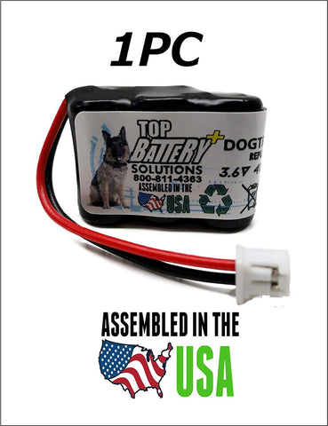Replacement Battery for Dogtra BP-20R Dog Collar 300M 302M 7000M 7002M Receiver,