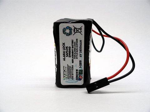 5PC Saflok S90040 Replacement Battery - Top Battery Solutions