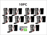 10PC Saflok S90040 Replacement Battery