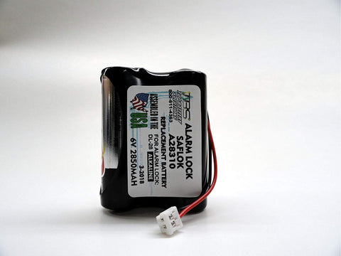 Saflok A28310 replacement Door Lock Battery - DL-28 - Top Battery Solutions