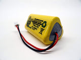 2PC P100AA-3SC / P100AA-3SC-11992-001 3.6 VOLT 1AH UTILITY METER BATTERY FOR SCHLUMBERGER NEPTUNE ADVANTAGE 12.01 PROBE FAULT INDICATOR