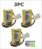 3PC Prescolite EDCENRB Replacement Battery