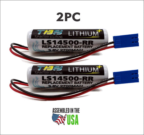 2PC Bosch Rexroth LS14500-RR Battery 3.6v Lithium PLC