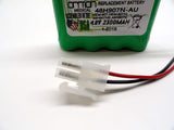 2PC REPLACEMENT BATTERY for ormon HEM-907 HEM-907XL 48H907NE 48H907N 48H907N-AU MGH00124