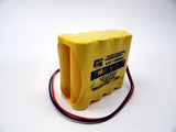 5PC Unitech AA900mAh 9.6V Battery Emergency Light 9.6V 1.1Ah NiCD