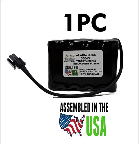 S6065 Alarm Lock Battery Pack FOR DL/ Alarm Lock - Top Battery Solutions
