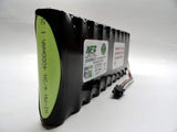 2PC Diebold 10HR-4/3FAU 12V Ni-Mh Replacement Battery Voting Machine