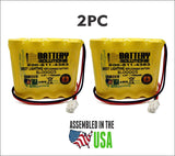 2PC Best Lighting Products BL00005 Replacement Battery